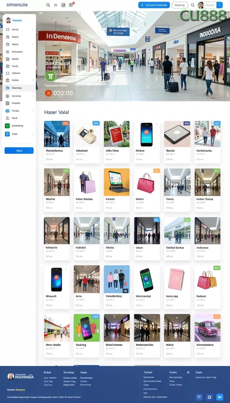 Galeri pratinjau visual cu888 build APK resmi terbaru